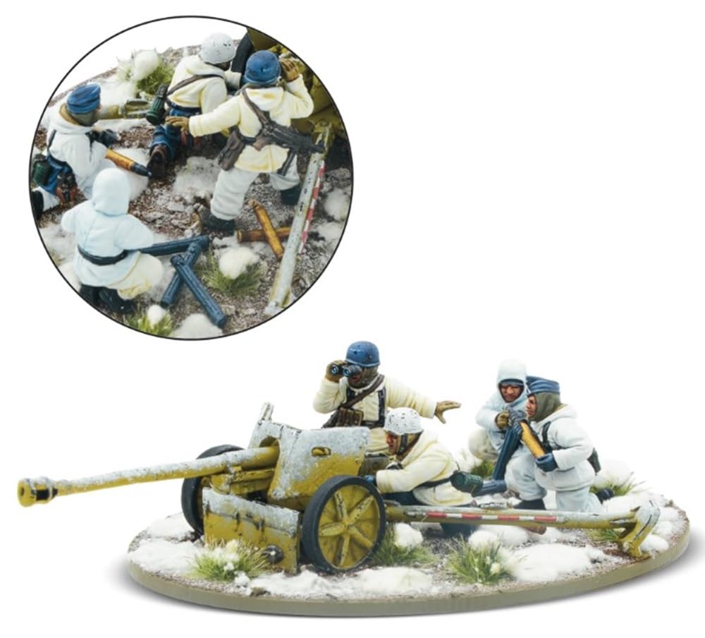 Fallschirmjager Winter Starter Army - Miniaturas a escala de 28 mm para acción de pernos altamente detalladas, miniaturas de la Segunda Guerra Mundial para mesa