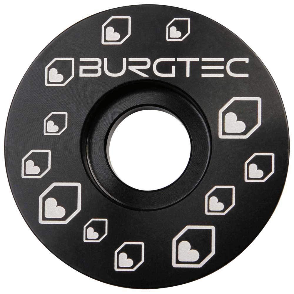 Burgtec Top Cap Black, 1 1/8In