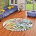 Produktbild Pergamon Designer Teppich Faro Tropical Bunte Zweige Rund in 3 Größen
