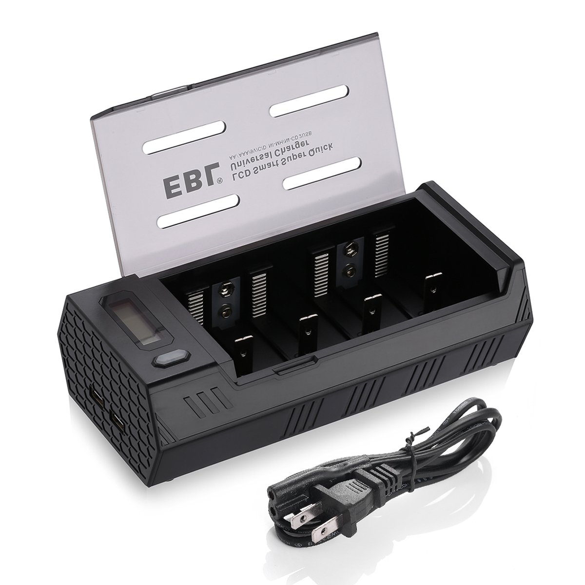 Buy EBL Universal Battery Charger with 2 USB Port & Discharge for AA