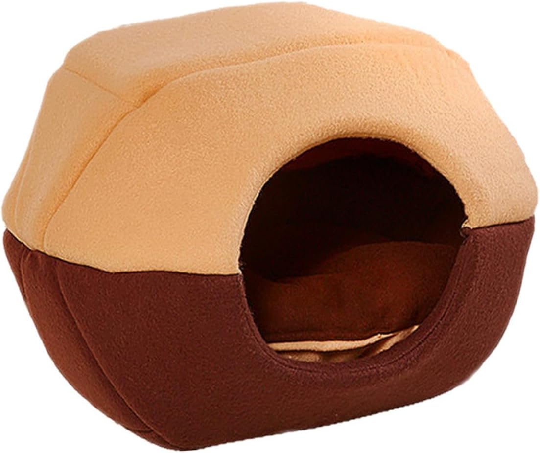 Color Removable Winter Warm Dog House Kennel for Dogs Cats Yurt Style Comfortable Sleeping Mat for Home Decoration