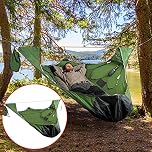 Family Outdoor Camping Portable Multi-person Hammock Anti-tear And Anti-mosquito Flat Lay Hammock Ascend Resident Sleeping Bag