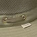 Tilley Mens Womens LTM8 Water Repellant Sun Protection Guaranteed for Life Airflo Mesh Hat Khaki