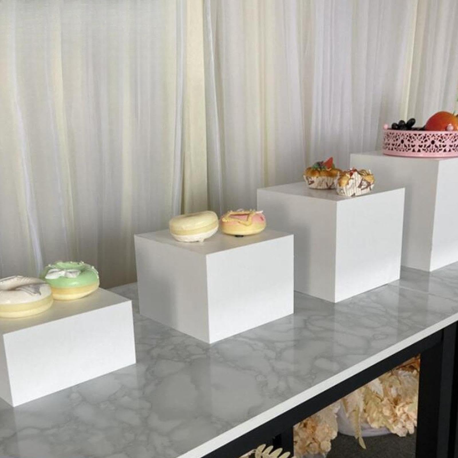 Enakshi (LABEL) Creations 5X Buffet Riser Food Risers for Buffet Table for Food Cupcake Small FigurineHome & Garden|Kitchen, Dining & Bar|Baking Accs. & Cake Decorating|Presentation & Packaging|Cake 2