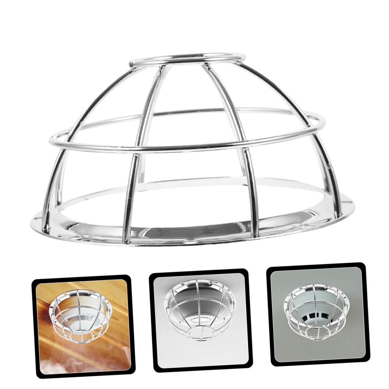 Hohopeti 10pièces Couvercle pour Détecteurs pour Capteurs De Fumée Détection Accessoire pour Maison Et Bureau