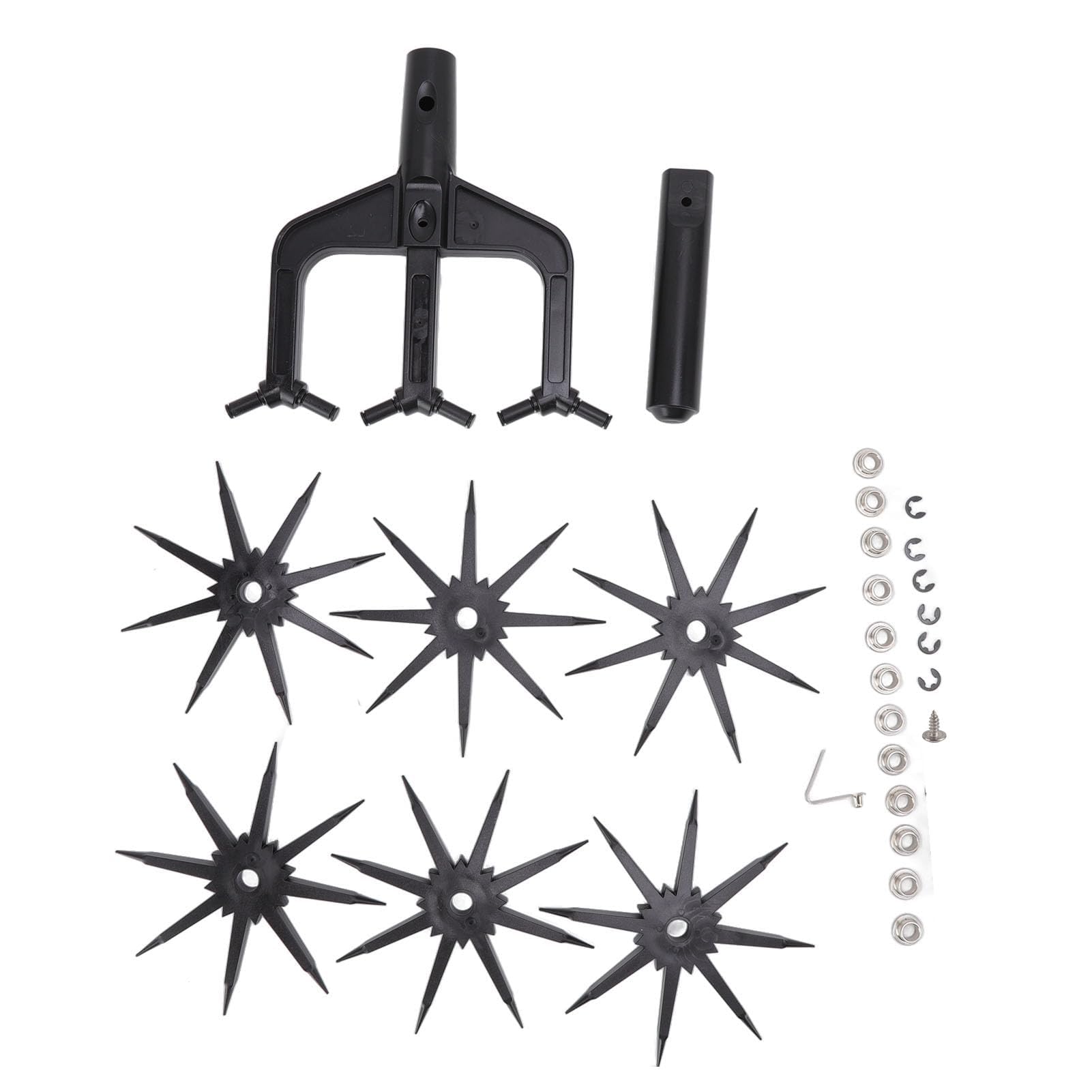 Star Tiller, Garra de Jardín Herramientas de Jardín Cultivador de Jardín Cultivador de Herramientas de Jardín Cultivador de Jardín Escarificador Ventilado Cultivador de Tierra