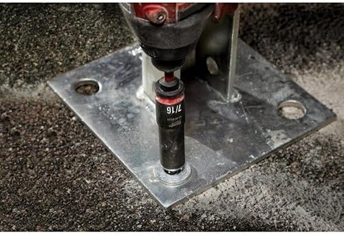 Miniatura 2 de 48-32-5033 Se adapta a Milwaukee Tool Shockwave Impact Hex Shank Socket Adapter Set, 14 pulgadas