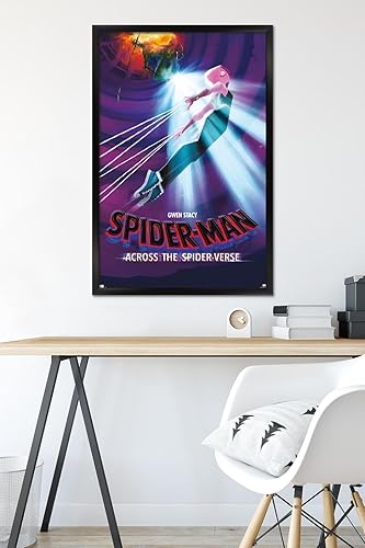 Miniatura 6 de Trends International Marvel Spider-Man Across The Spider-Verse - Póster de Gwen Stacy de una hoja, 34 pulgadas de largo x 22.4 pulgadas de ancho,