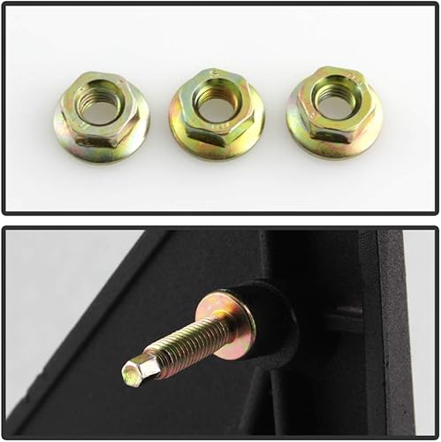 Miniatura 5 de ACANII - Reemplazo del espejo de remolque plegable manual para GMC Savana VanChevy Chevrolet Express 2003-2017 - Lado izquierdo del conductor