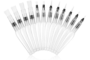 12 Pack Watercolor Resist Pens: Unleash Your Artistic Potential with Precise, Leakproof Watercolor Painting