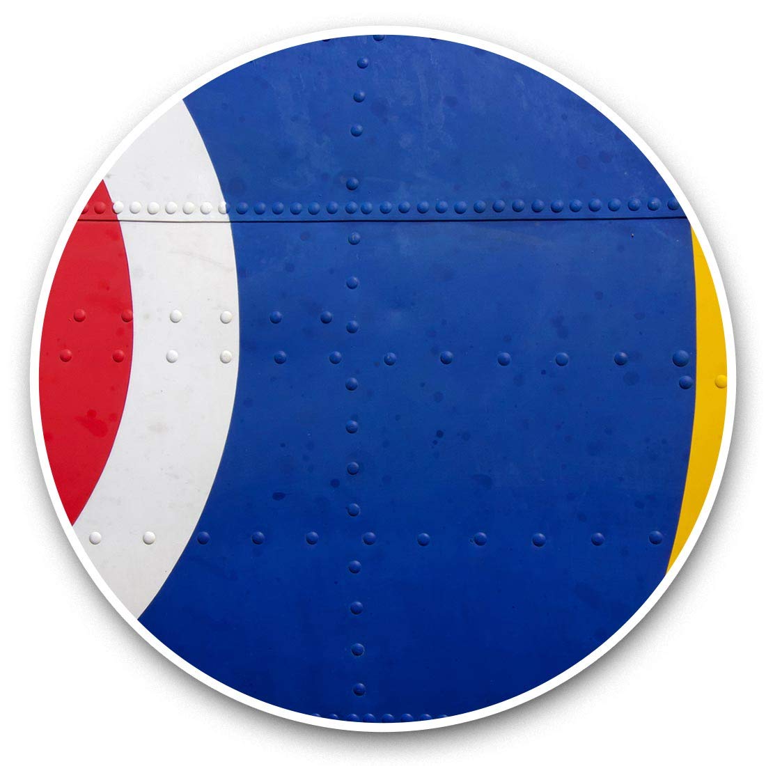 Destination Vinyl Ltd Raf Roundel Airplane Plane Air Force 46233 Awesome Vinyl Stickers (Set Of 2) 20Cm - Raf Roundel Airplane Plane Air Force Fun Decals For Laptops,Tablets,Luggage,Scrap Booking,Fridges #46233
