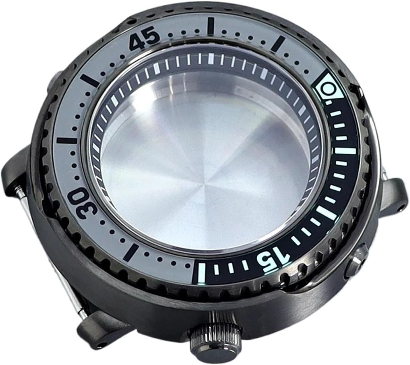 43mm Tuna Can Watch Case for NH34 NH35 NH36/38 Movement - 20ATM Waterproof