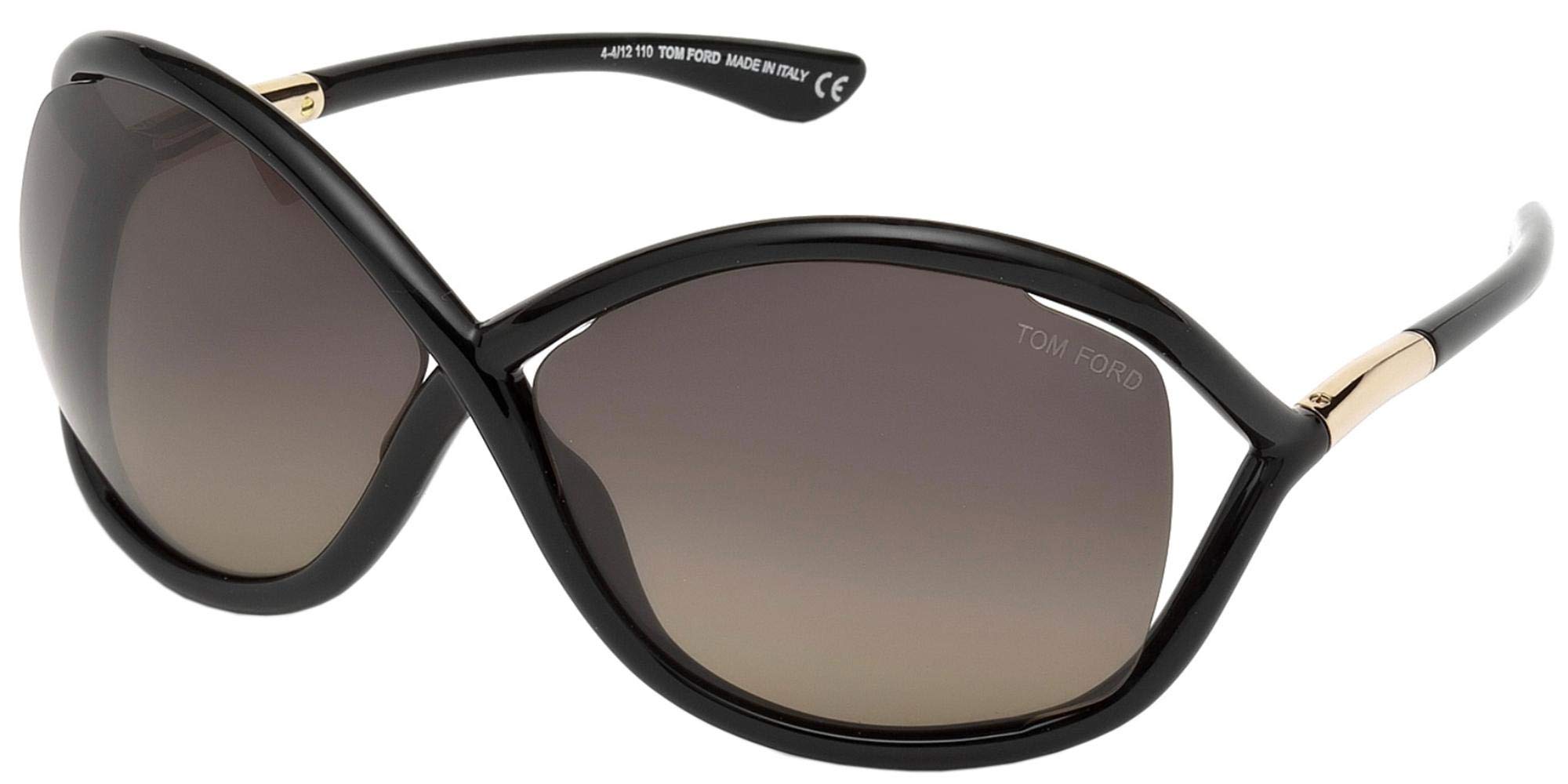【関税&送料込み】Tom Ford Whitney Palmellato Continental Tom Ford Women's Polarized Whitney FT0009-01D-64 Black