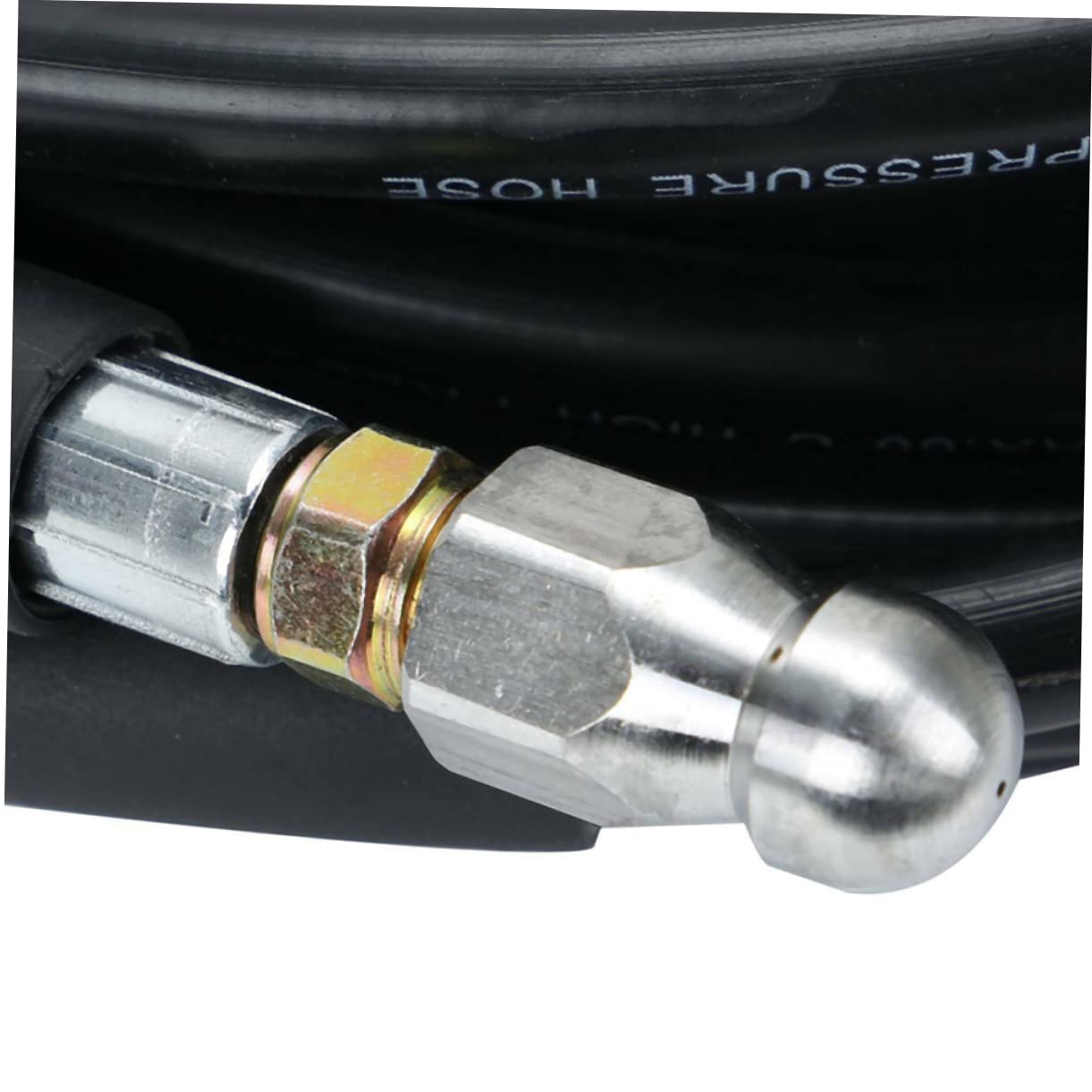 POPETPOP 15m Tapón De Limpieza De Manguera Para Desagüe Manguera De Desagüe De Alcantarillado Para Limpieza De Tuberías y Drenaje De Agua Coches y Jardines