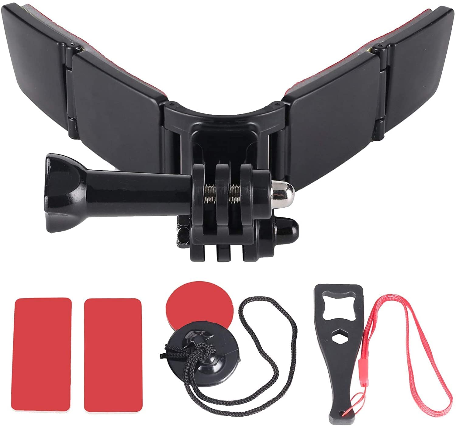ADOFYS Full Face Motocross Helmet Chin Strap Mount Kit Compatible for GoPro, Sony Action Cam, Nikon, Garmin, Ricoh Action Cam, SJCAM (B0B5HG3C3T) Amazon Price History, Amazon Price Tracker