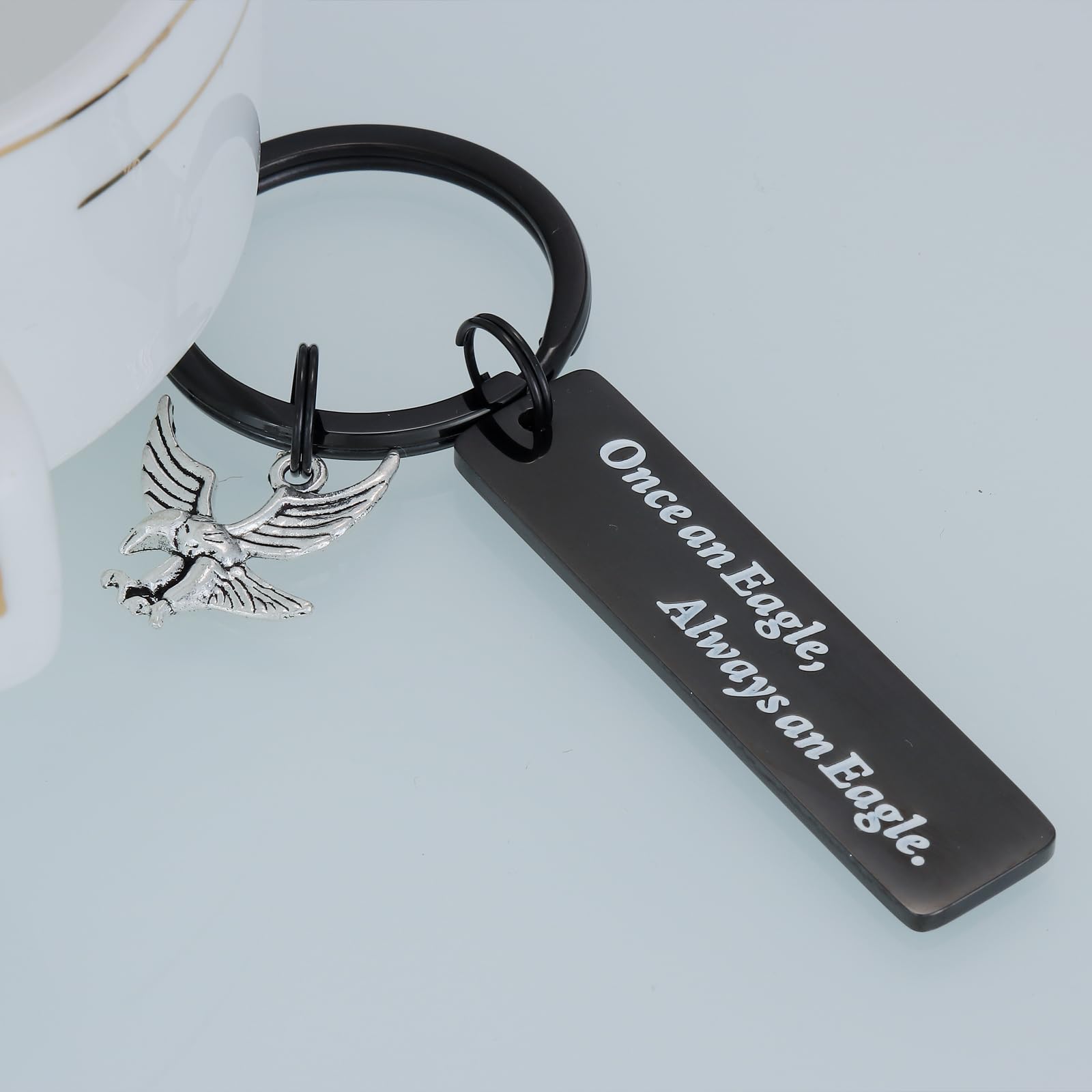 HUTIMY Eagle Scout Teens Christmas Birthday Keychain Gift Ideas Ceremony Boy Scout Key Chain