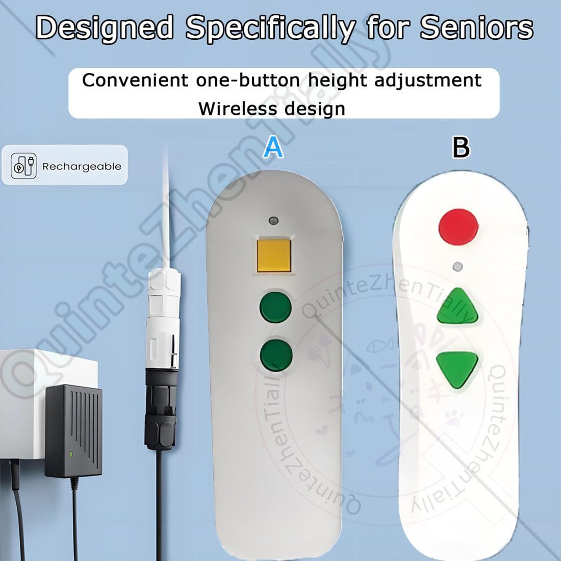 Silla Baño Multifuncional,Silla Elevadora Eléctrica Suelo,Sillas Baño Ancianos,con Control Remoto,para Personas Movilidad Reducida,Asistencia Caídas Ancianos A