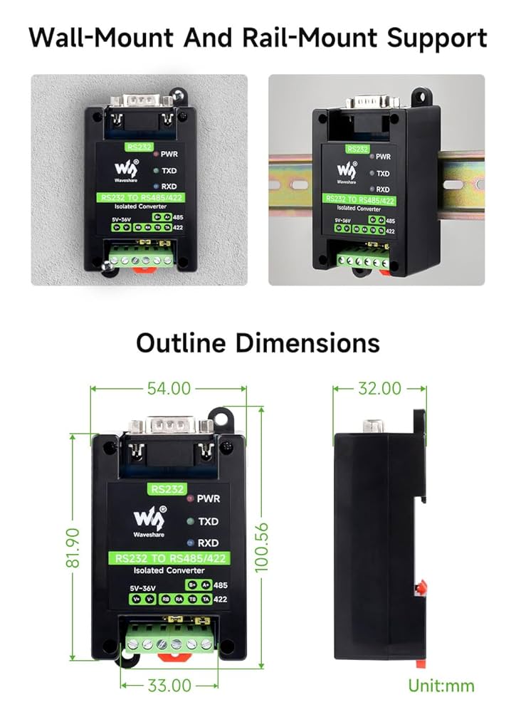 485系do32 USB to RS485/422 Terminal Block