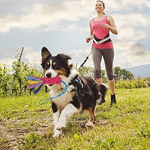 Dog Tug Toy,Dog Toys for Aggressive Chewers Dog Rope Toy with Strong Squeak – Easy to GRAP Large Dog Chew Toy Ideal for Training for Puppy, Middle Dog Play,Hand Made