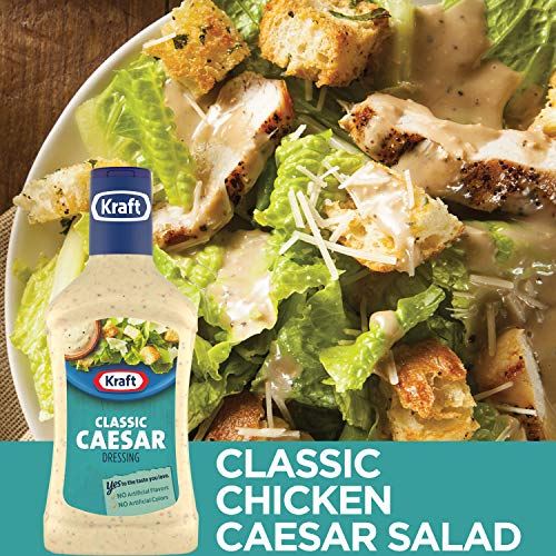 Image of Kraft Classic Caesar Salad Dressing (16 fl oz Bottles, Pack of 6)