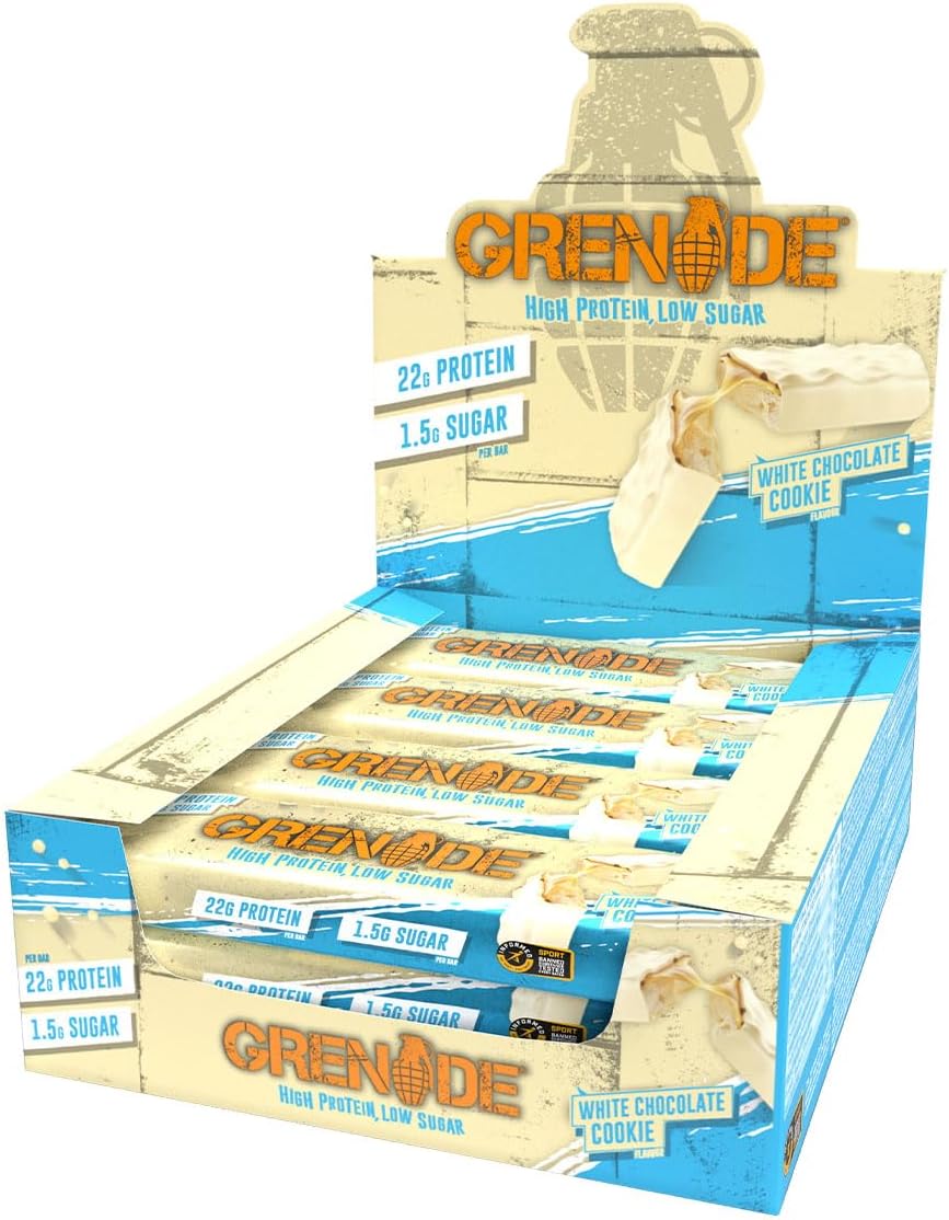 Carb Killa High Protein Bar (White Choco Cookie)