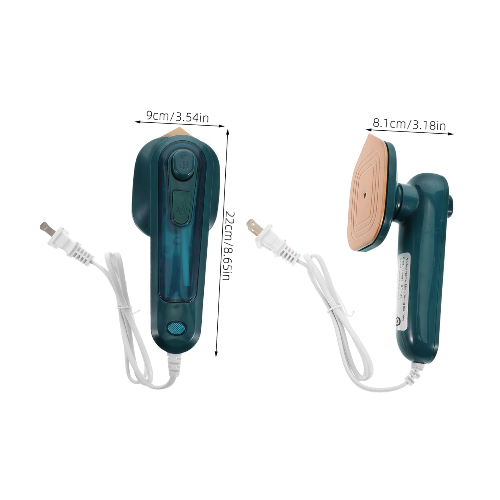 STOBAZA Electrical Clothing Mini Iron Garment for Home Travel Use Steam Iron