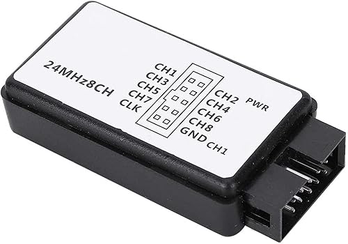 Miniatura 6 de ViaGasaFamido Conjunto de dispositivos USB analizador lógico, mini analizador lógico digital, tamaño de bolsillo, memoria de entrada de 8 canales