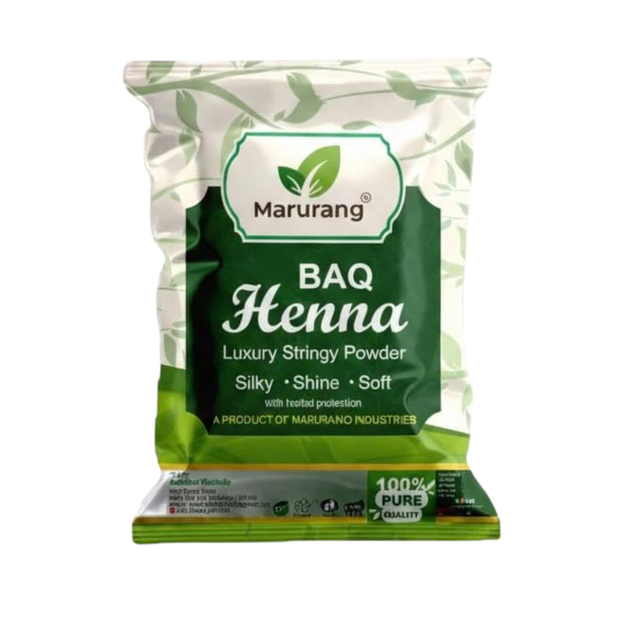 Marurang BAQ Henna Powder 500g | 100% Pure Natural Mehndi | Silky Soft Shiny Hair | Chemical Free Herbal Hair Care-image-19