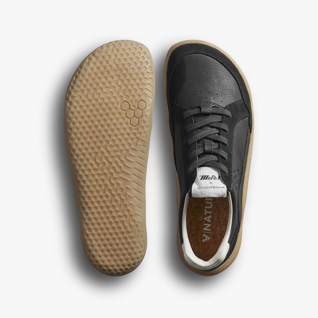 VIVOBAREFOOT Gobi II Premium Leather Obsidian schwarz