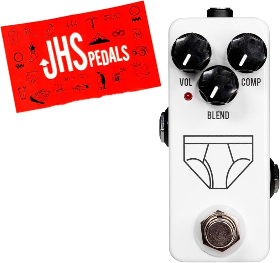 Amazon.com: JHS Whitey Tighty Mini Compressor Effects Pedal