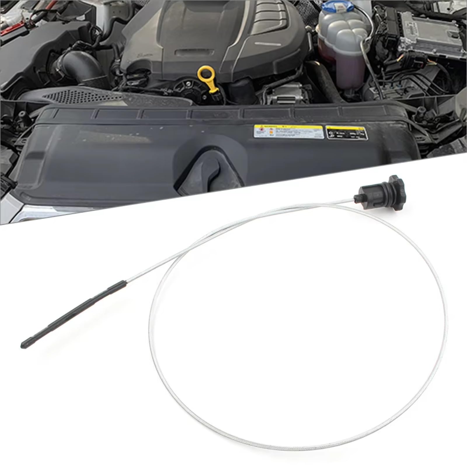 Varilla medidora de Aceite de Motor Compatible con Chrysler 300C (2006, 2007, 2008, 2009, 2010, 2011, 2012, 5.7L V8 y transmisión Nag1). Varilla medidora de Aceite de Motor A-22301-2.