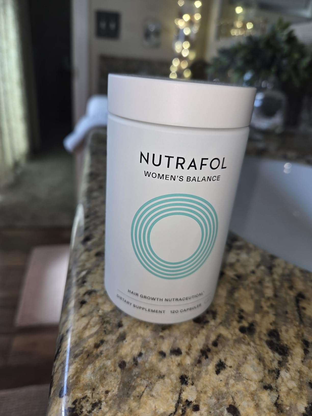 Nutrafol Women’s Balance capsules close-up