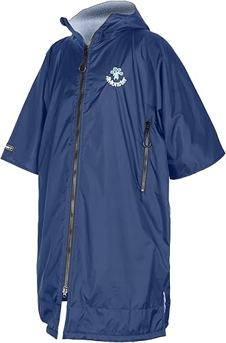 Miniatura 7 de 4Monster Parka de natación unisex con capucha, traje de neopreno de secado rápido, impermeable, abrigo cálido, poncho de surf para deportes