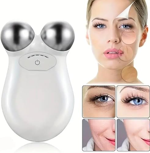 Miniatura 2 de Microcurrent V-Face Tool Mini masajeador eléctrico para antienvejecimiento, reducción de arrugas, spa de rejuvenecimiento, estiramiento facial