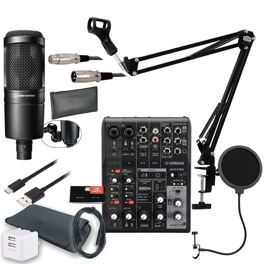 DTM・DAW YAMAHA AG06MK2 + AT2020 AG06MK2 6-Channel Loopback USB Mixer Specs - Yamaha USA
