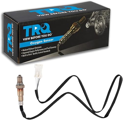 Vista 367 de TRQ Sensor de Oxígeno O2 de 4 Hilos de Banda Estrecha Compatible con VW Atlas 2.0L 2018-21, VW GTI 2.0L 2016-18, Audi A3 Quattro 2.0L 2015-18, VW