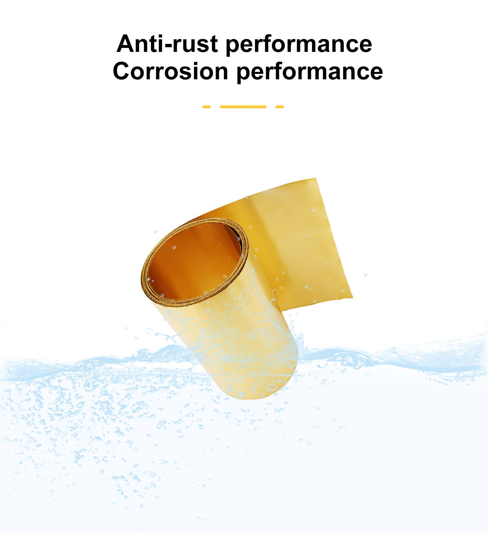 COYOUCO H62 Brass Foil,Brass Sheet Roll,Film Brass Foil Plate,Thickness 0.4Mm,Width 200-400Mm,Length 1M,200mm