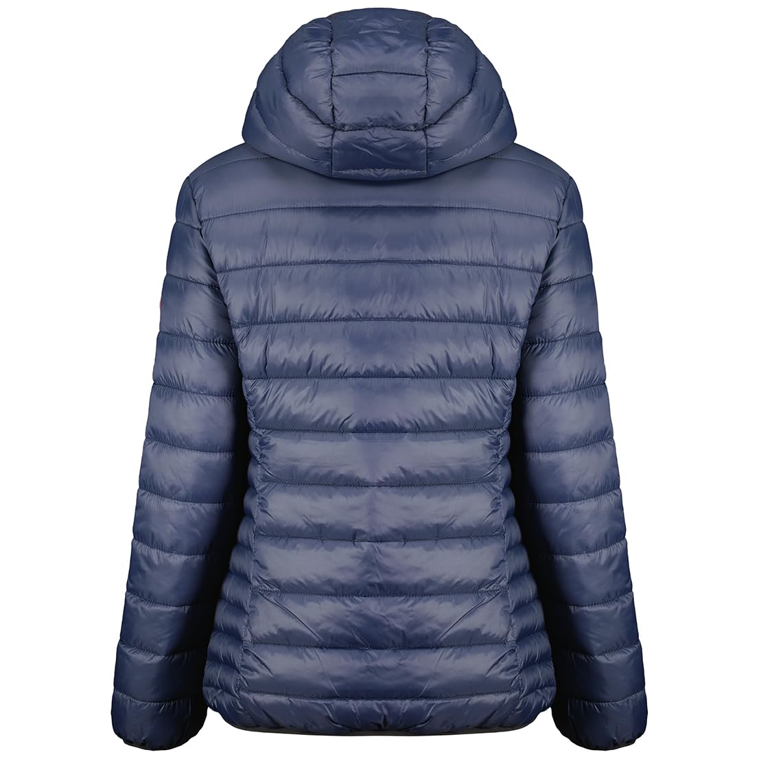 Geographical Norway Alaric Lady - Chaqueta Mujer Cálida Esqui - Abrigo Para Mujeres Con Capucha Sintética - Parka Elegante A Prueba De Viento - Otono Invierno Primavera