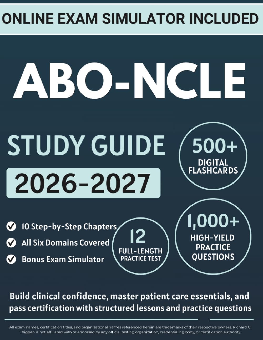 ABO-NCLE Study Guide 2026-2027: Certified Optician Exam Prep with 1,000+ Practice Questions, Prescription Analysis, Ophthalmic Instrumentation, and Full Answer Explanations