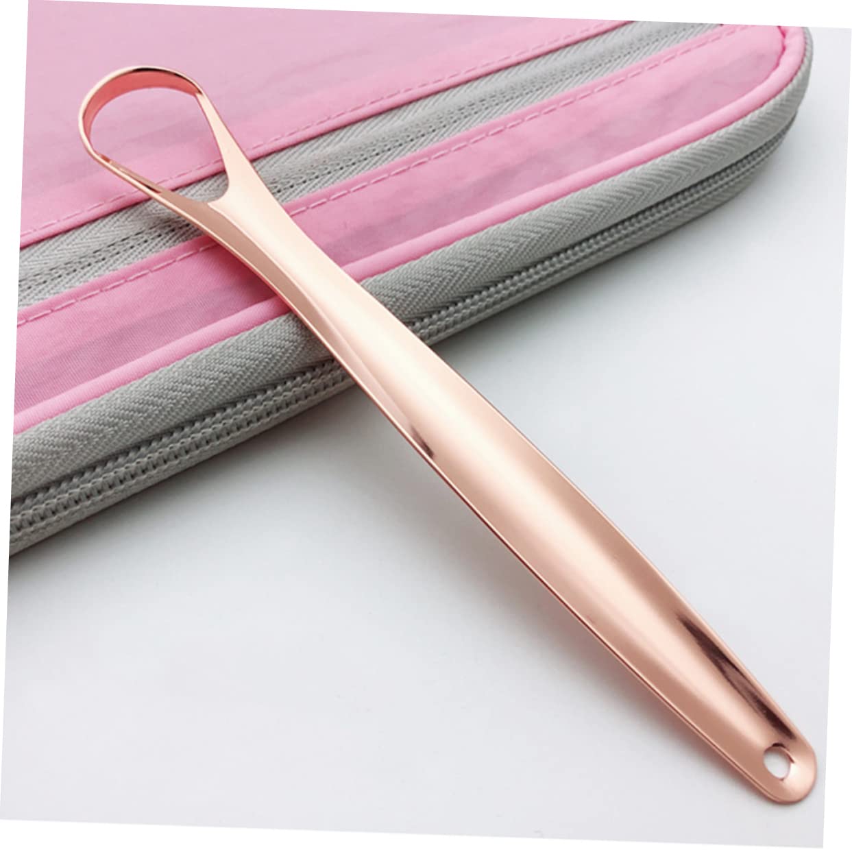 Baluue Scraper Set 2 Double-sided Scrapers Oral Cleaning Tools for Bad Breath Relief