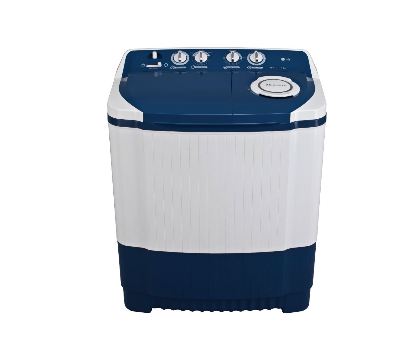 LG P7556R3F Semiautomatic Washing Machine (6.5 Kg, Dark Blue) Amazon.in Home & Kitchen