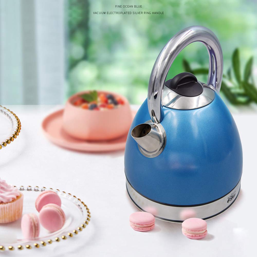 Hervidor eléctrico Hervidor eléctrico Kettle1.7L Hervidor de Peso Ligero 2000W Hervidor de té con Apagado automático sin Bpa Protección contra ebullición en seco