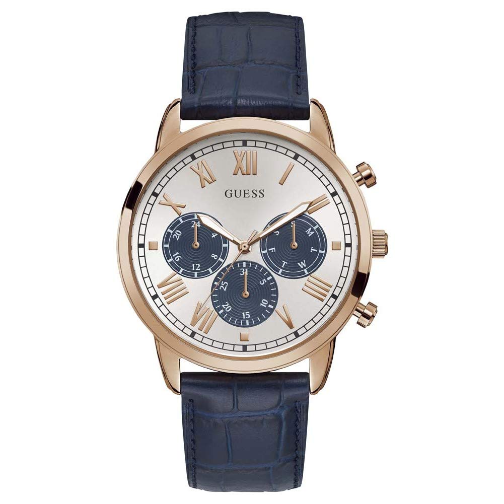 Guess Analog White Dial Men's Watch-W1261G4