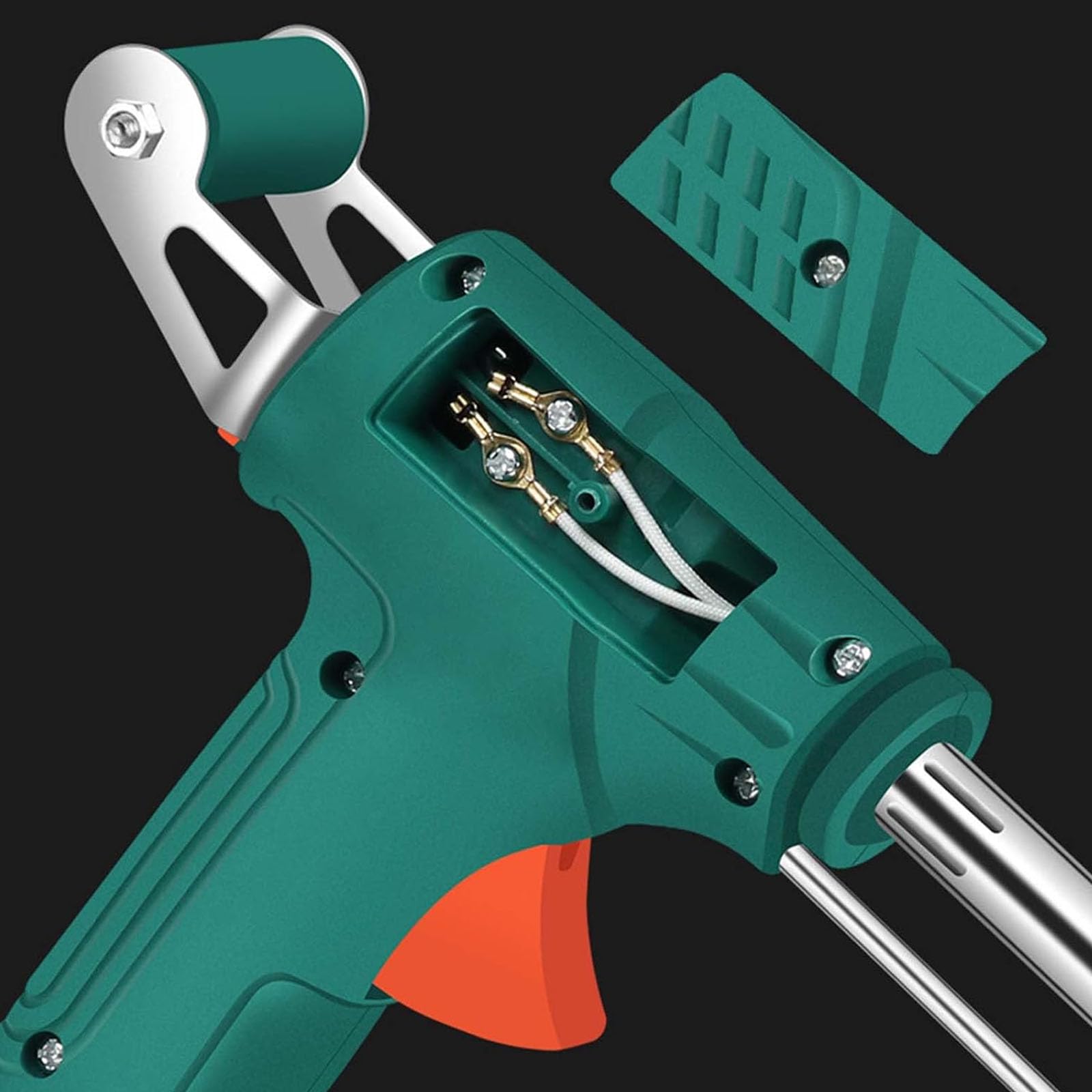 Pistola de Soldadura de Estaño con Calor Externo Portátil de 220V Soldador de Estaño Automático de Mano de 60W Soldador Eléctrico Doméstico para Reparación de Electrónica