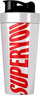 Superyou PRO Stainless Steel Shaker Bottle - 750 ml Capacity for Protein Shakes, Pre-Workouts and Hydration