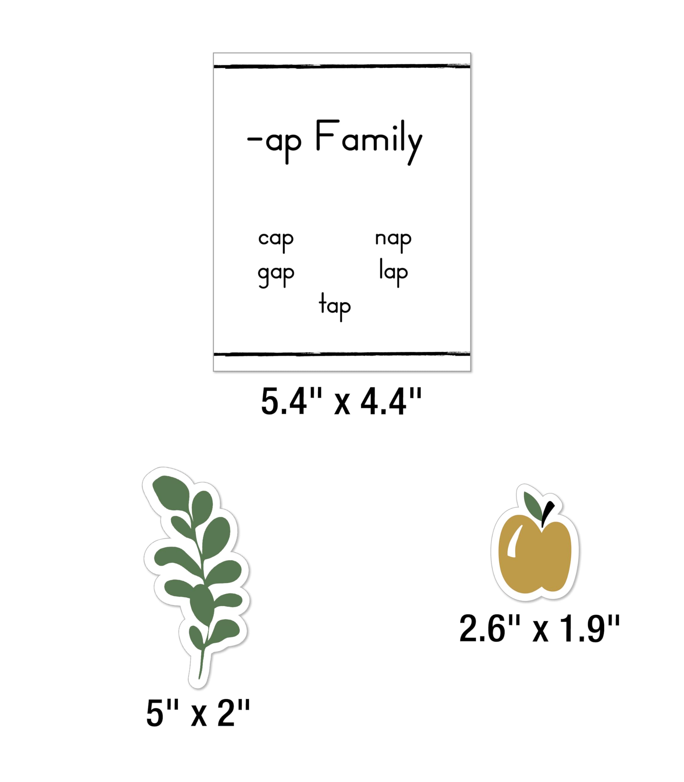 Carson Dellosa 52 pc Farmhouse Manuscript Alphabet & Number Line Bulletin Board Set, Farmhouse Classroom Alphabet Line - Image 4