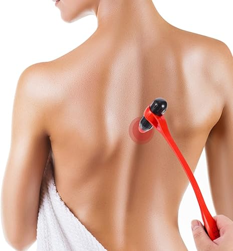 Miniatura 8 de Martillo de masaje para aliviar el estrés corporal, masajeador elástico flexible, masajeador multifuncional de silicona elástica para aliviar el