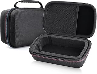 XBERSTAR Carry Travel Case for Fluke Multimeter Carrying Case Compatible with Fluke F117C/F17B+/F115C(Red blue zipper case For F117C/F17B+/F115C)