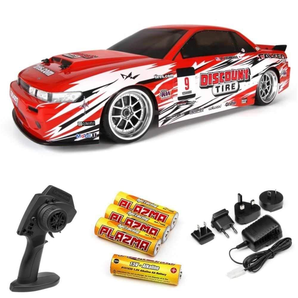 HPI E10 Drift 1/10 RTR Car Discount Tire/Falken Nissan S13 Body