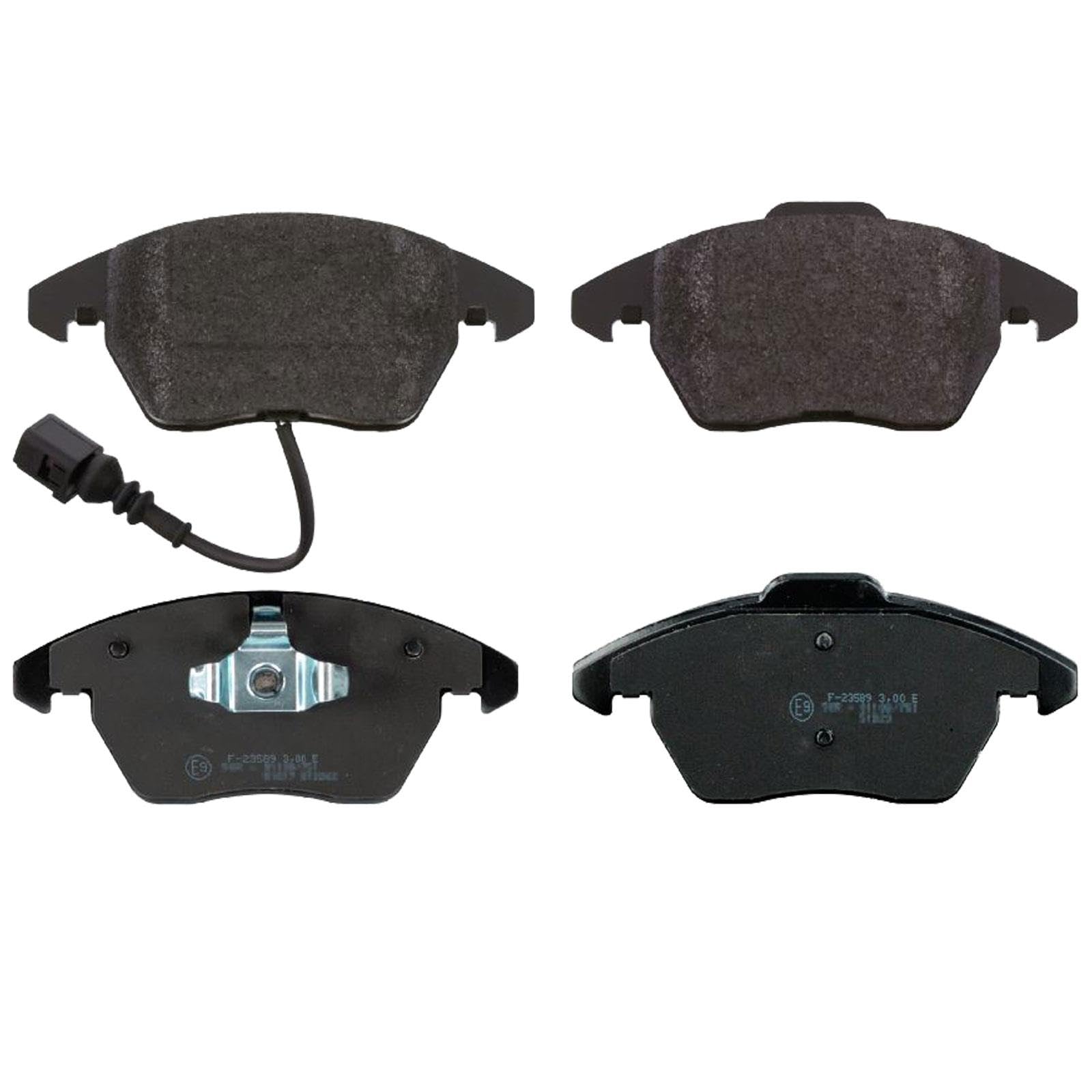 Febi Bremsscheiben + Beläge vorne + hinten | 24384 + 16502 + 108194 + 16540 für Passat CC 3C 357 358 B7 B6